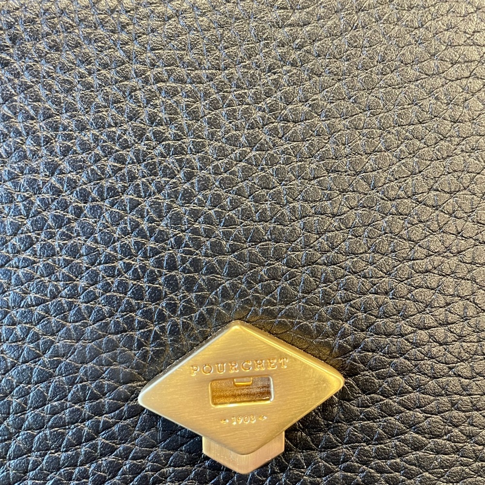 Pourchet Paris Sevres black flap bag small - Picture 11 of 17